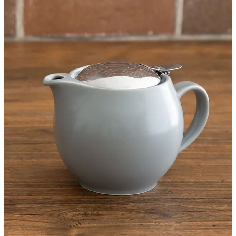 Zero Teapot 450ml Silky Grey Blue image number 1